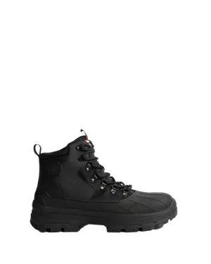 Hunter  Men's S Explorer Duck Boot Black M