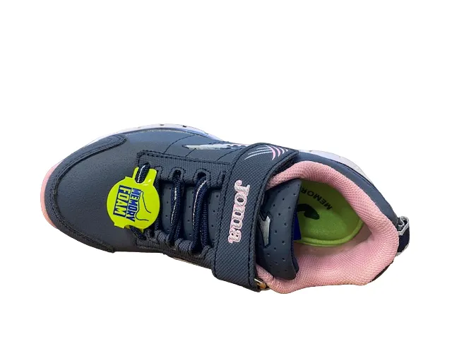 Joma scarpa da ginnastica da bambina Tempo 913 J.TEMPUW-913 blu rosa