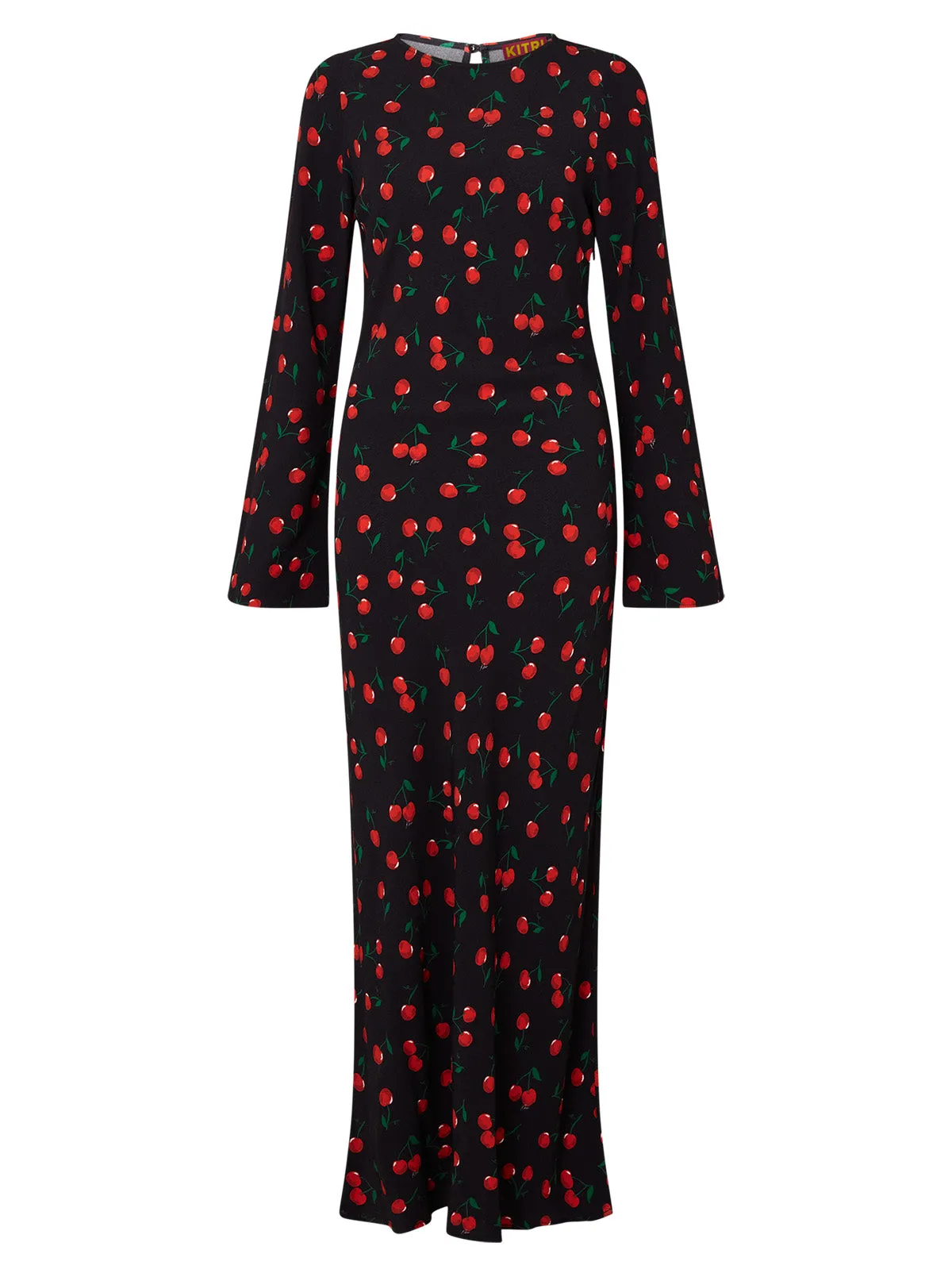 Keira Black Cherry Maxi Dress