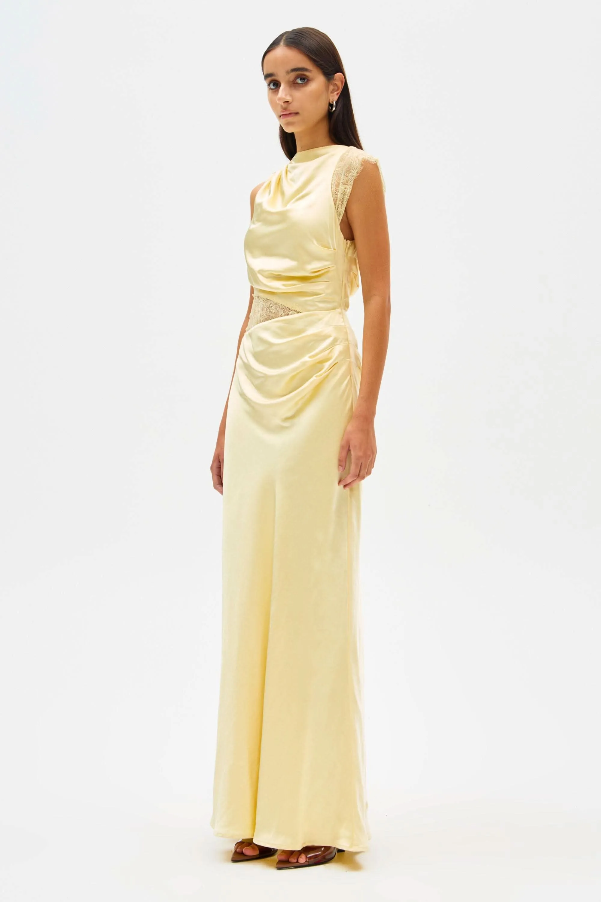 Kimora Satin Maxi Dress