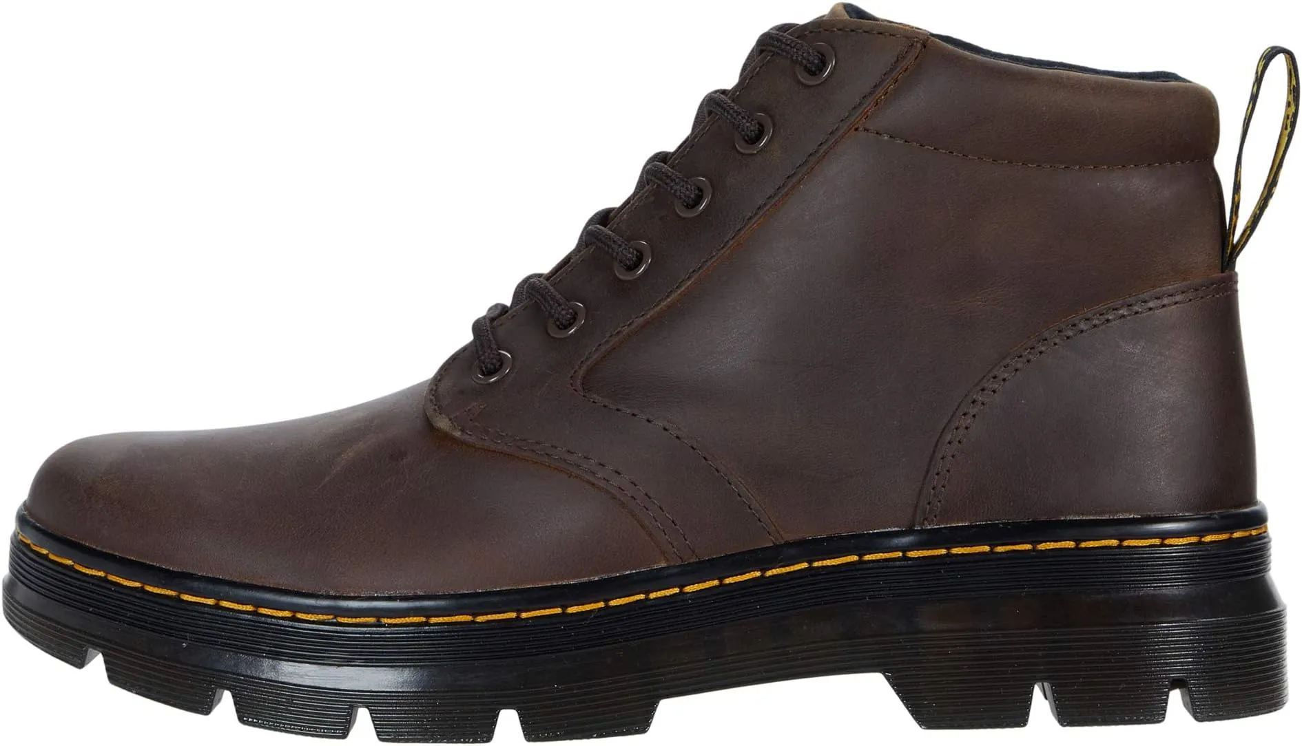 Lace-up boots Bonny Leather Dr. Martens, Dark Brown Crazy Horse