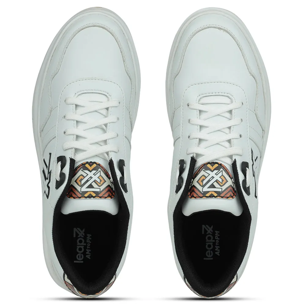 Leap7x White Casual Sneakers For Men NICOLAS-1E By Liberty