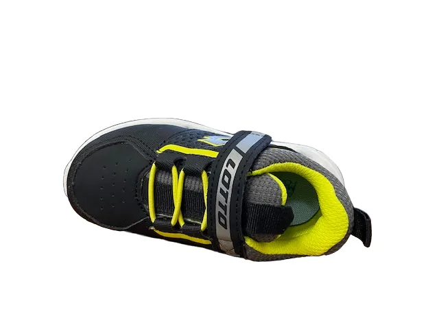 Lotto scarpa da ginnastica da bambino Spacelite AMF II INF S 218187 5EA nero-grigio