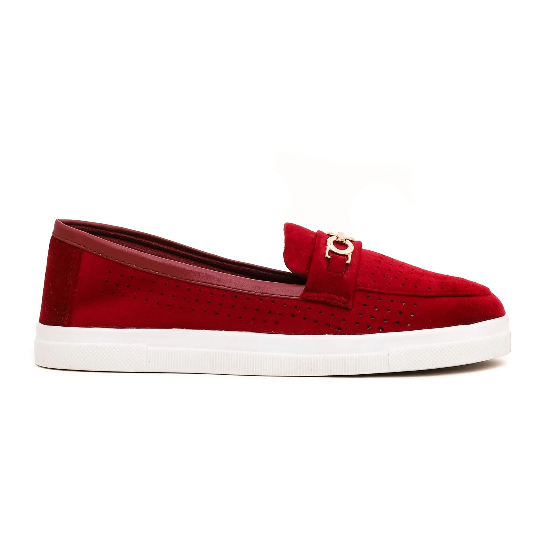 Maroon Casual Slip Ons AT9089