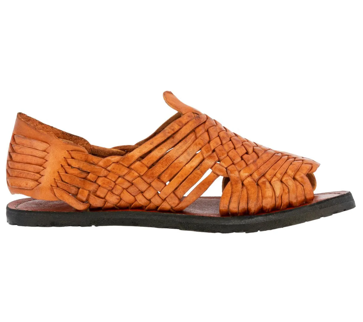 Mens Chedron Authentic Mexican Huarache Leather Sandals Open Toe - Pachuco