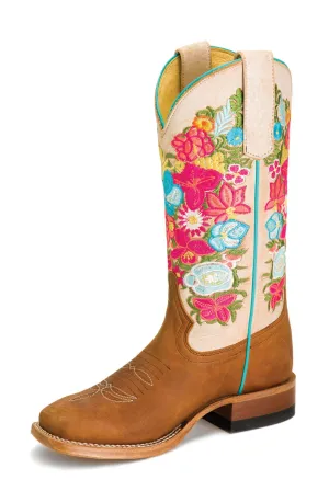 Miss Macie Bean Womens Ring Around the Rosita Leather Fashion Boots