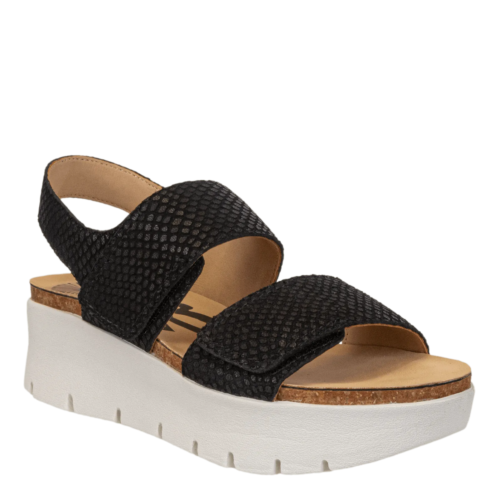 MONTANE in BLACK Platform Sandals