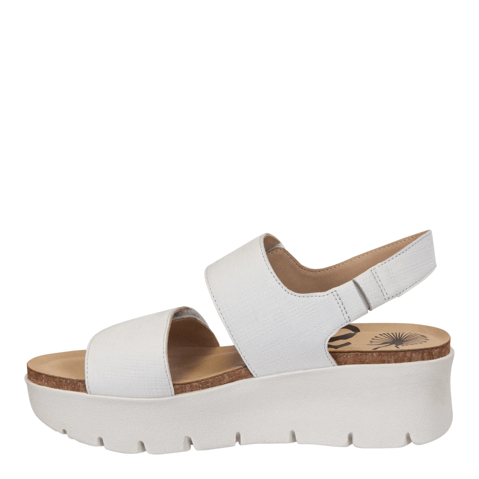 MONTANE in DOVE Platform Sandals