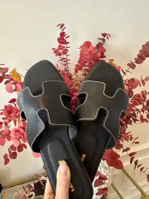 NEW!! France Sandal in Black