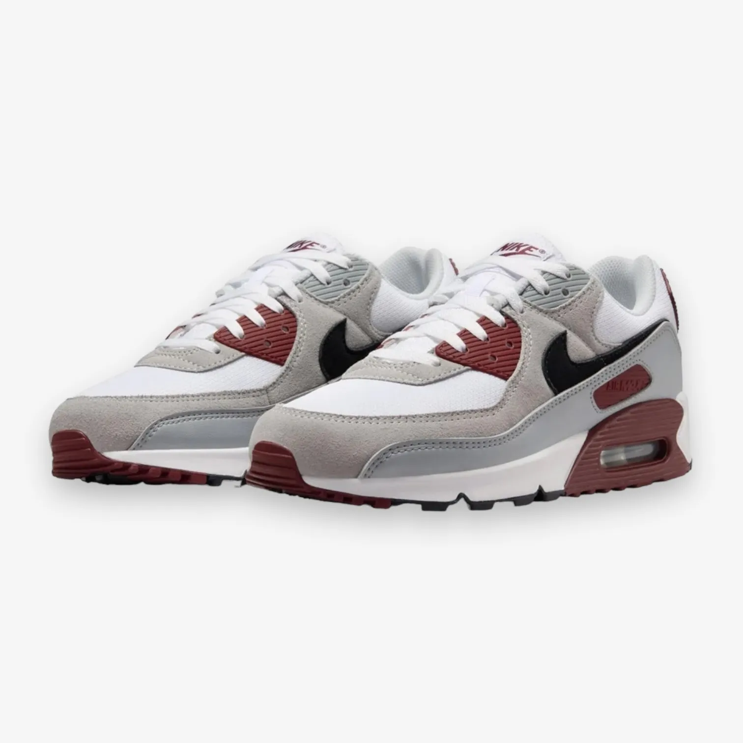 Nike Air Max 90 White Black Dark Team Red FN6958-101