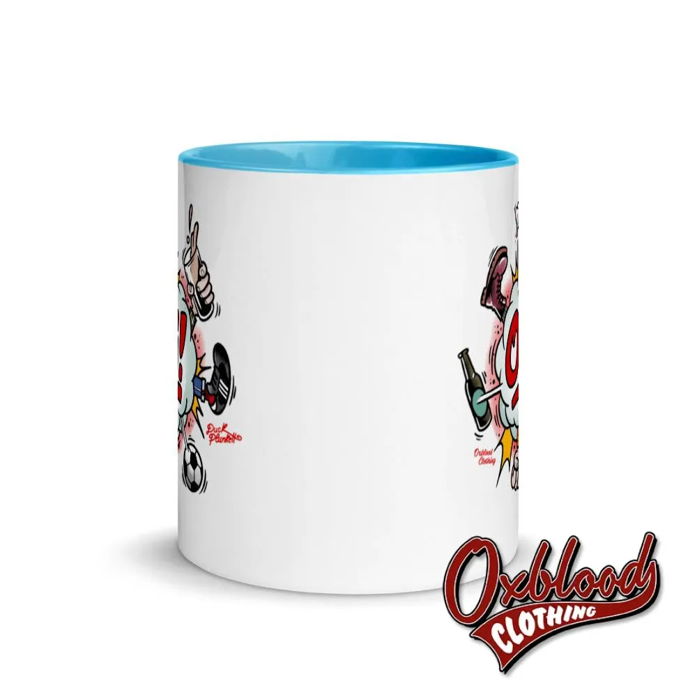 Oi! Mug - Football, Fighting, Drinking & Boots by Duck Plunkett