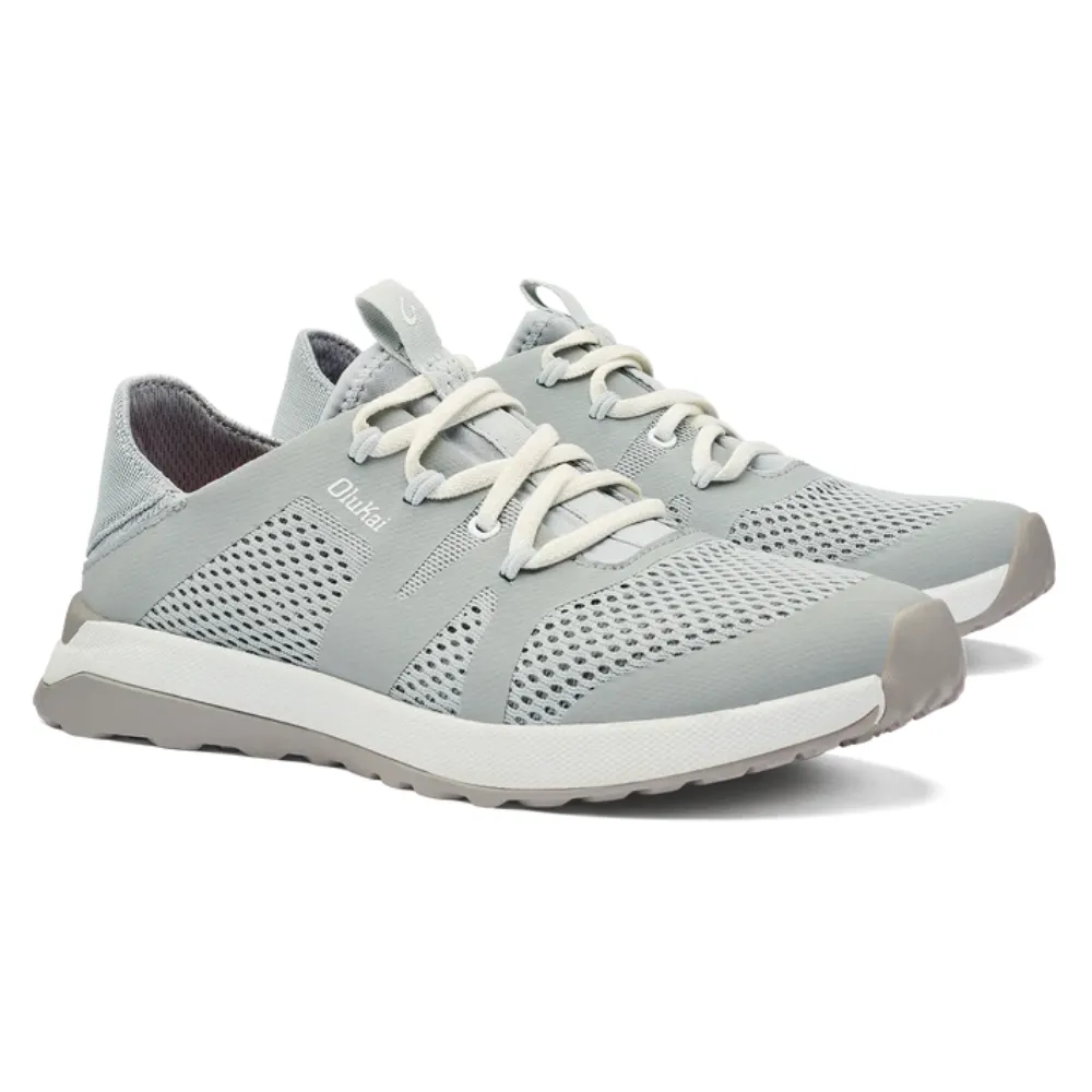 OluKai Huia Pale Grey Athleisure Shoe (Women’s)