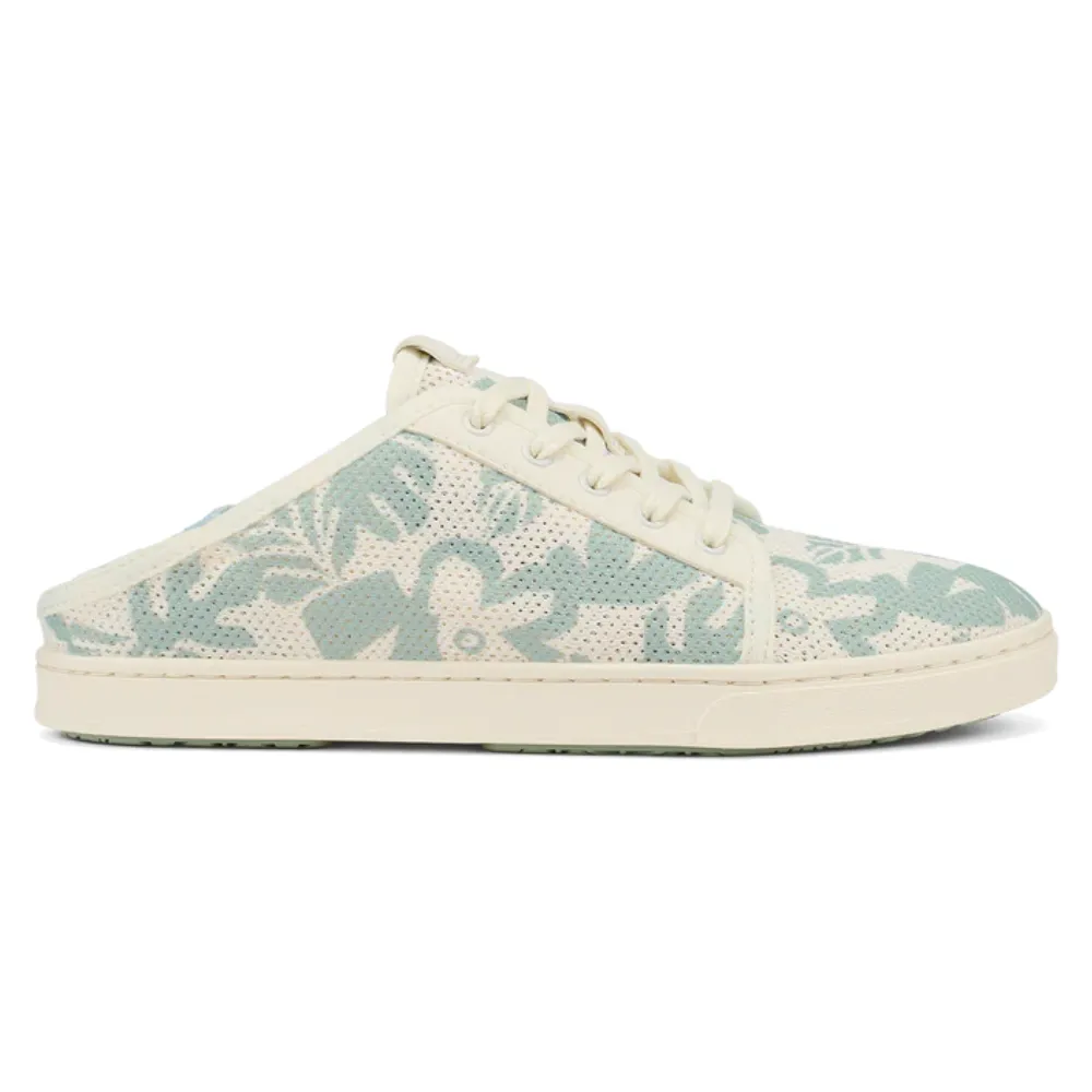 OluKai Pehuea Lī Mesh Lace-Up Sneaker Off White/Swell (Women's)