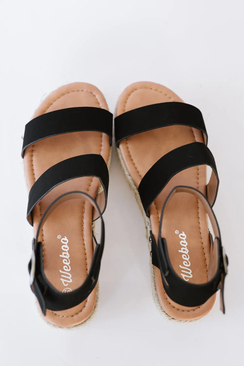 On the Doorstep Espadrille Platform Sandals