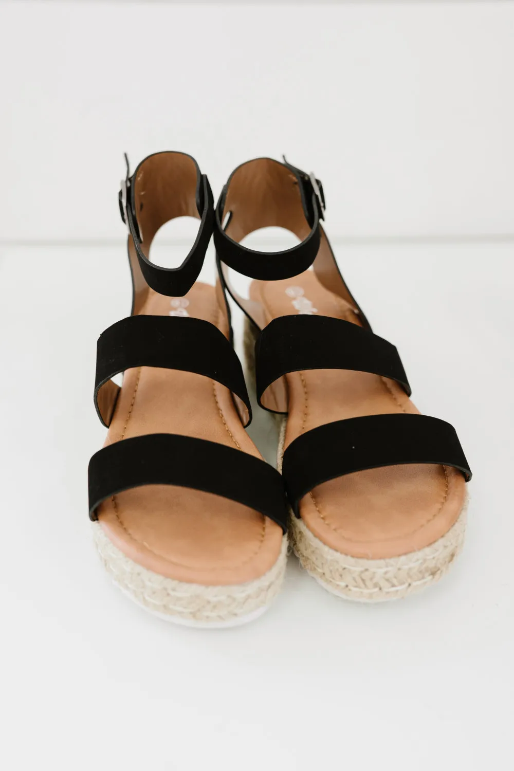 On the Doorstep Espadrille Platform Sandals