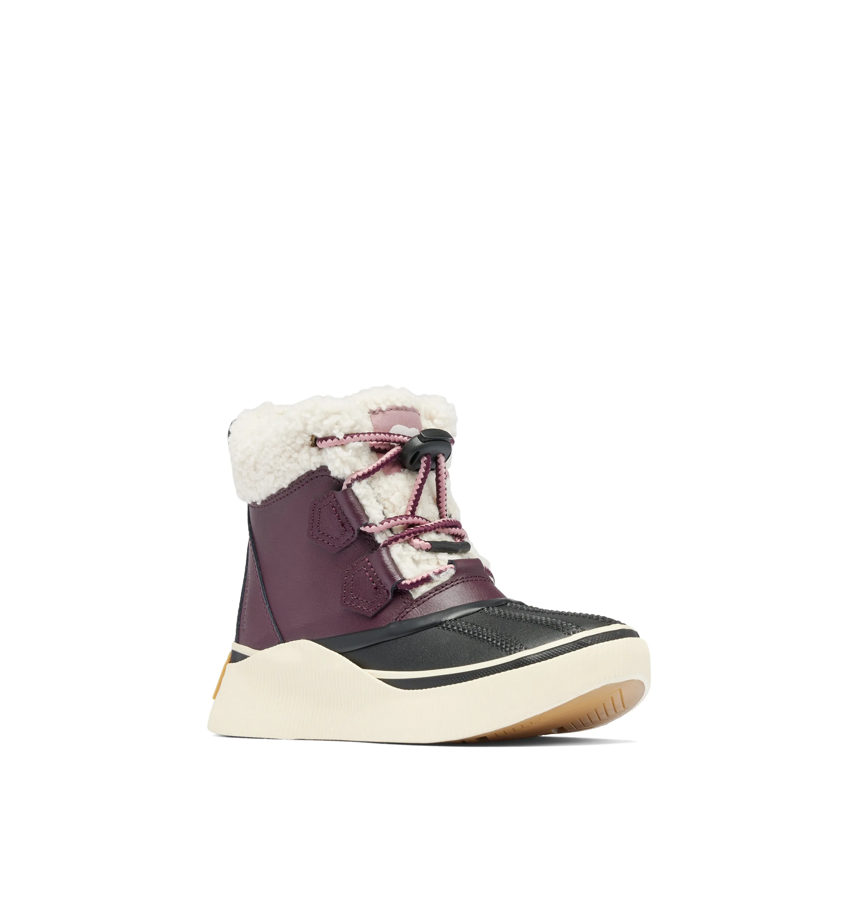 Out 'n About™ IV Chillz Youth Waterproof Boot - Epic Plum, Black