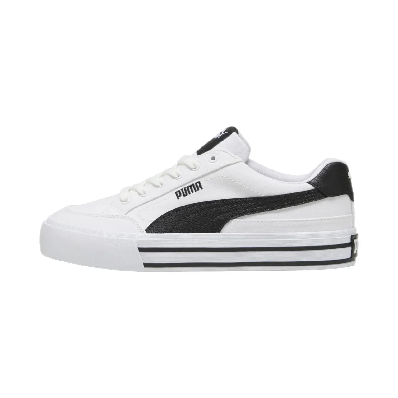 Puma scarpa sneakers da adulto Court Classic Vulc FS 396353-02 bianco-nero