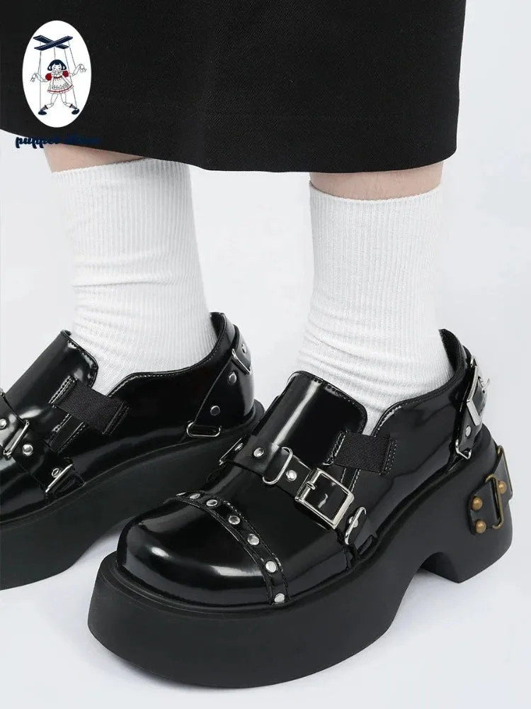 Punk style platform shoes【s0000008258】