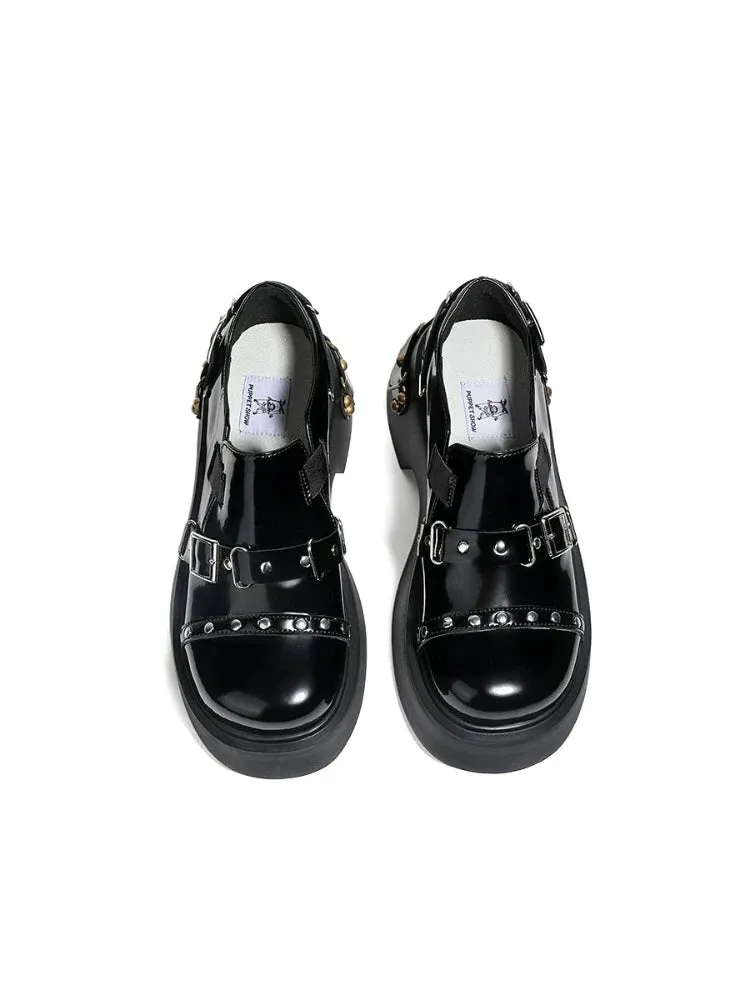 Punk style platform shoes【s0000008258】