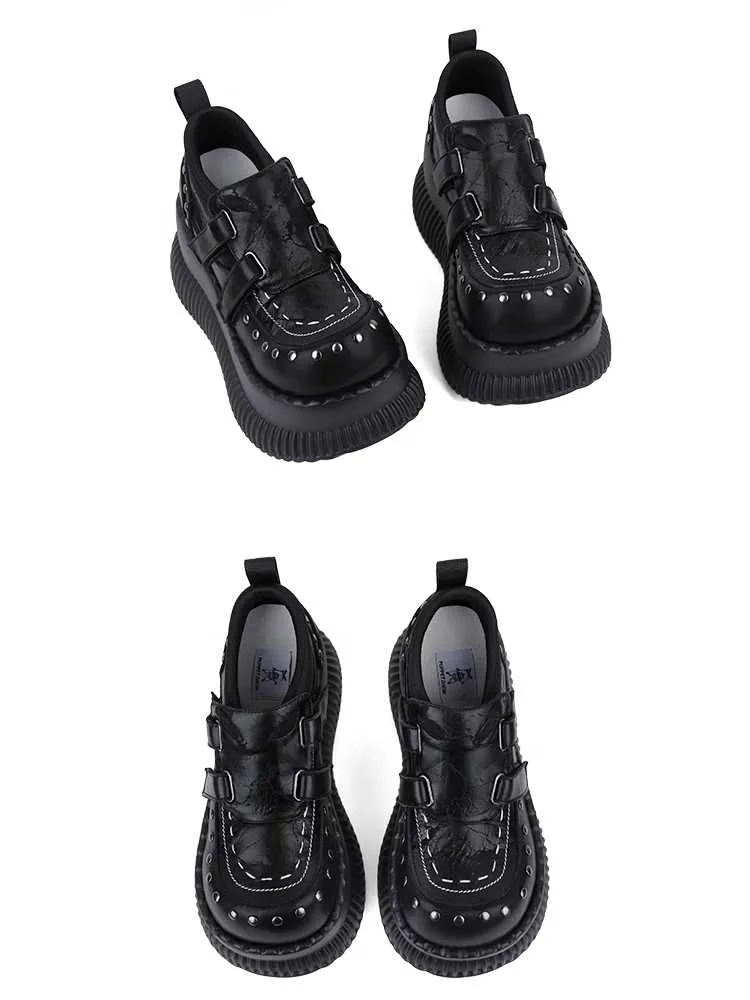 Punk style platform shoes【s0000010082】