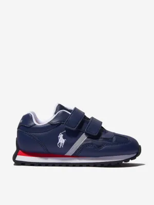 Ralph Lauren Boys Velcro Strap Logo Trainers