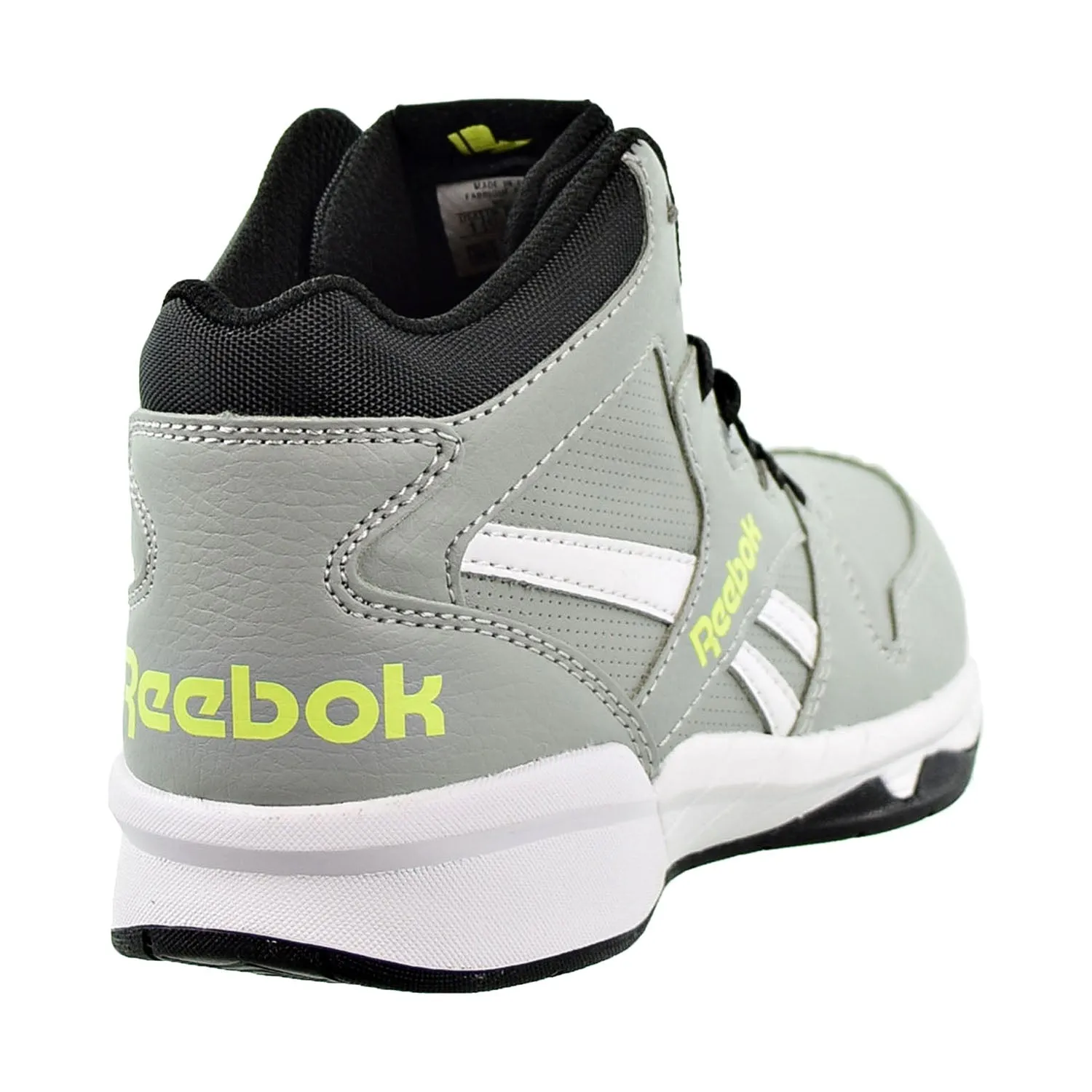 Reebok BB4500 Hi 2 Kids Basketball Shoes Black/Neon Lime