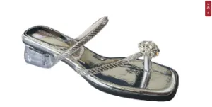 S-ALORA Silver sandal