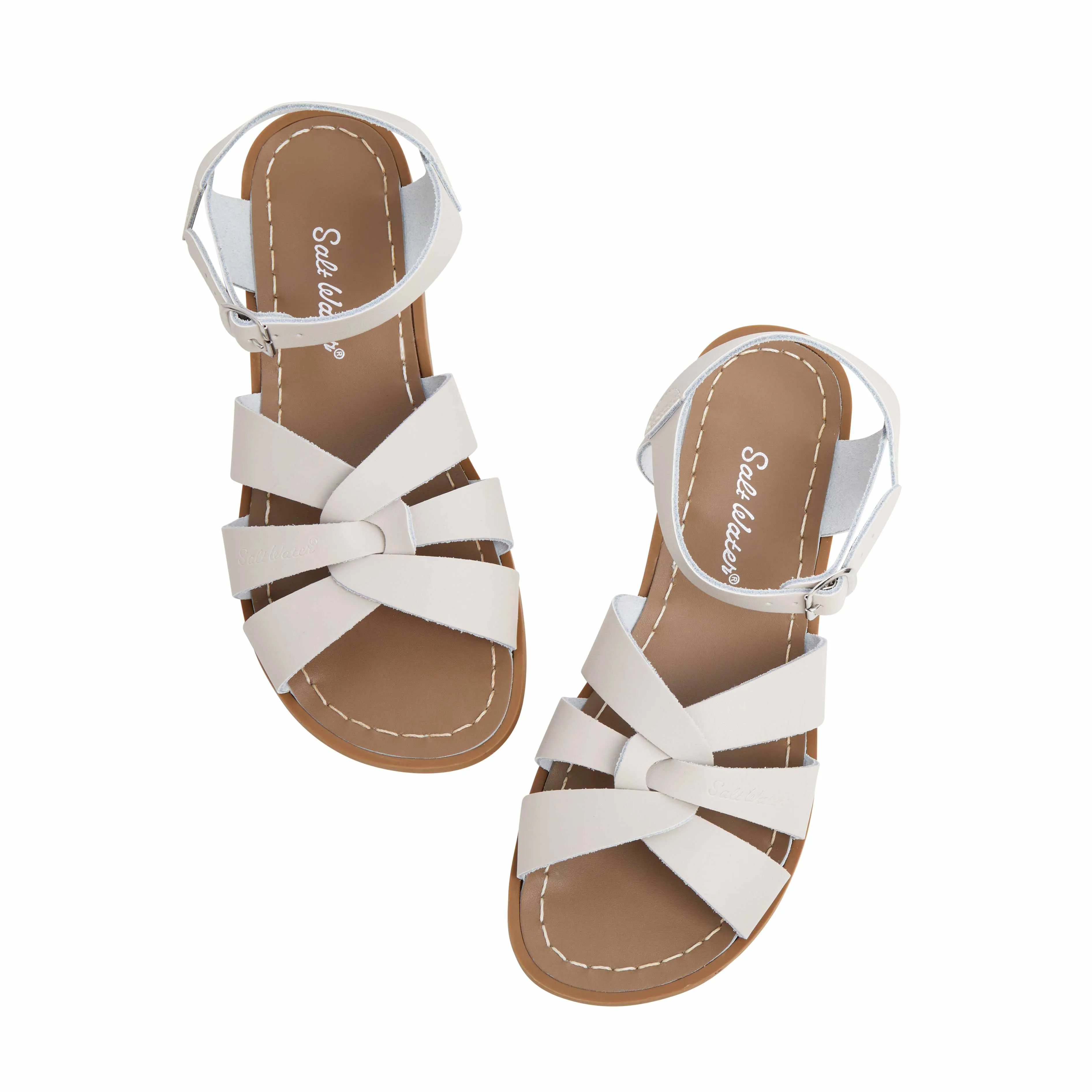 Saltwater Original Sandals - Stone - Adult