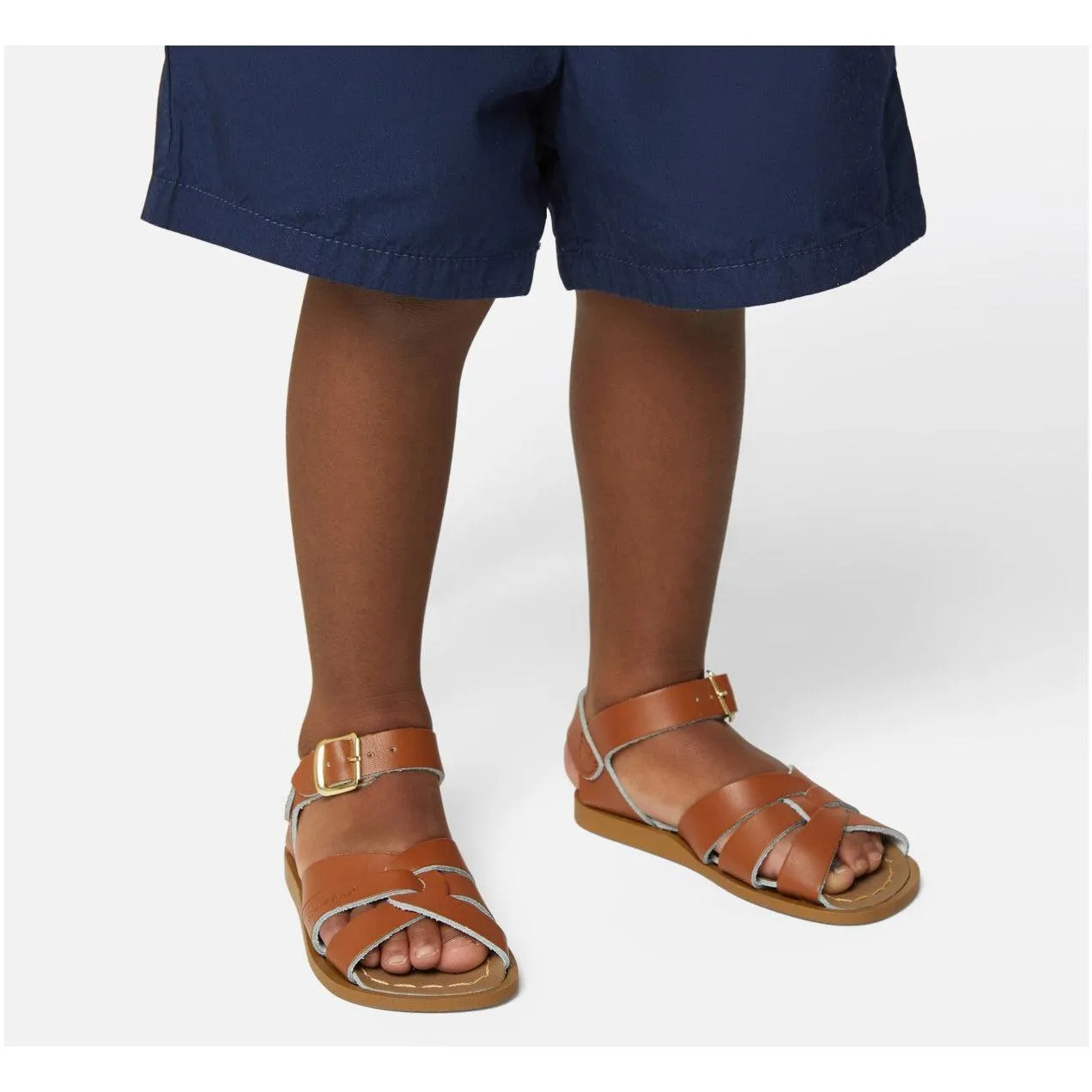 Saltwater Original Sandals - Tan - Kids