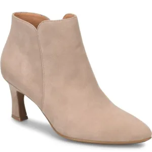 Sasha Suede Bootie - Stone