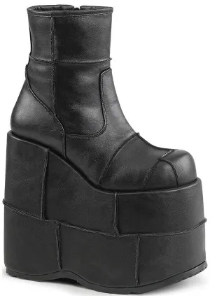 STACK-201 [Black] | PLATFORM BOOTS [PREORDER]