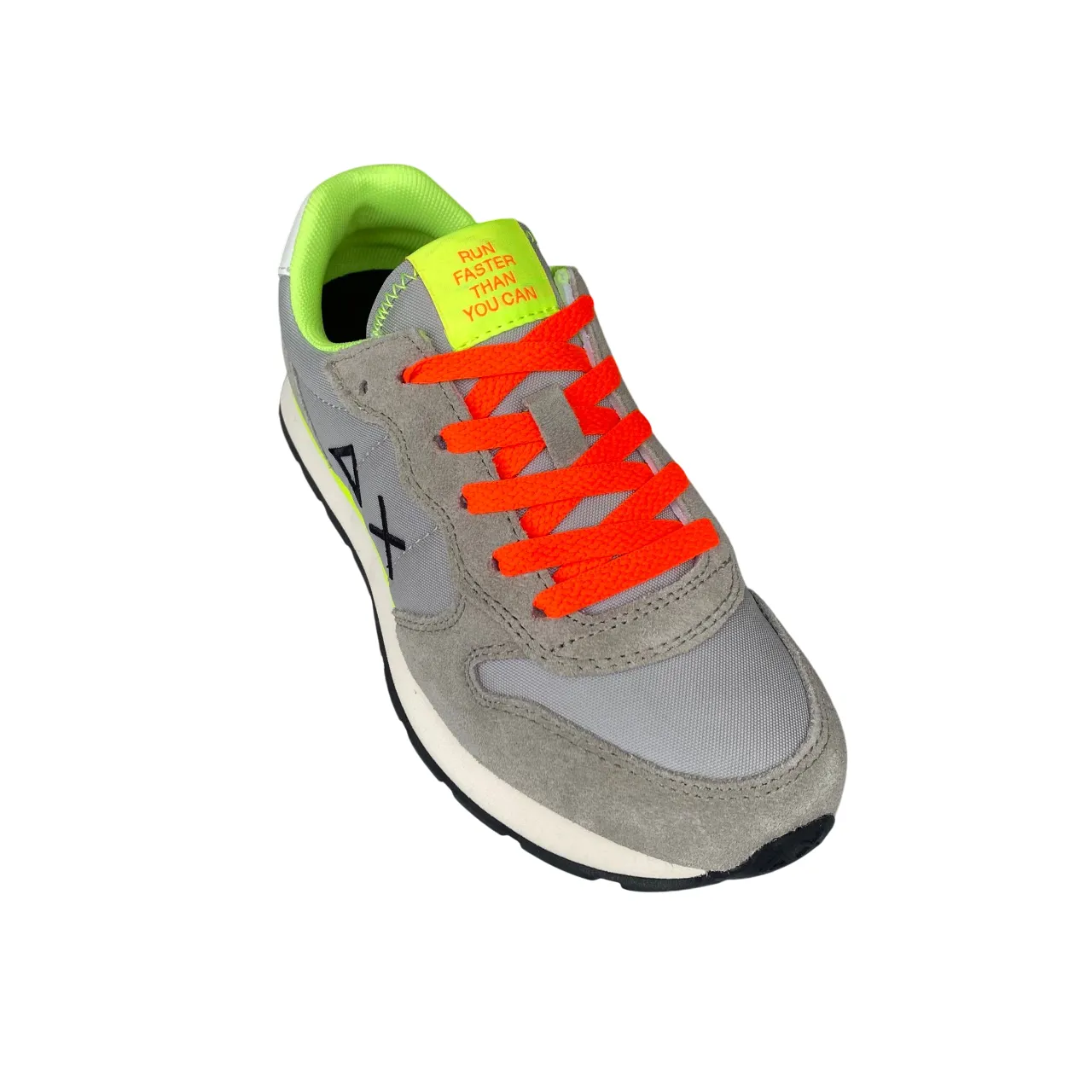 Sun68 scarpa sneakers da ragazzo Tom Fluo Z35302T 06 grigio chiaro