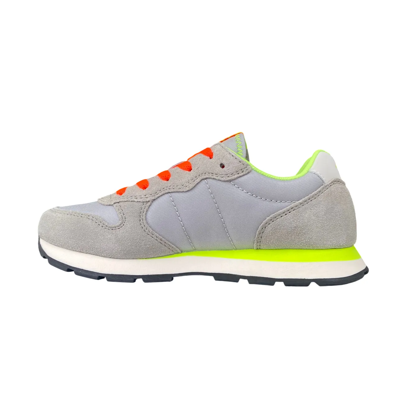 Sun68 scarpa sneakers da ragazzo Tom Fluo Z35302T 06 grigio chiaro