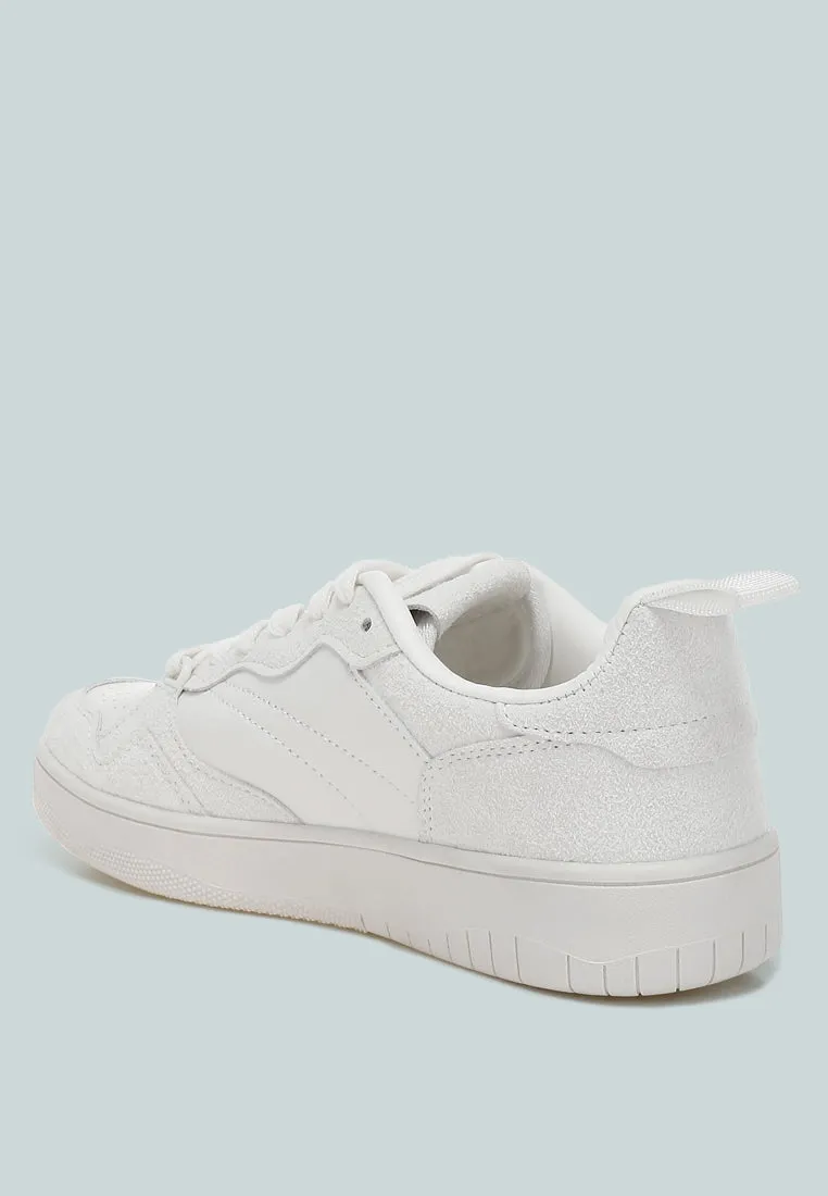 Surfer Faux Leather Casual Sneakers