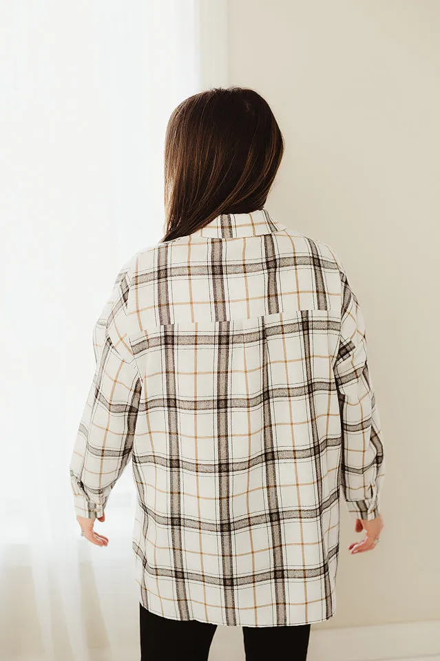 Tamra Plaid Pullover