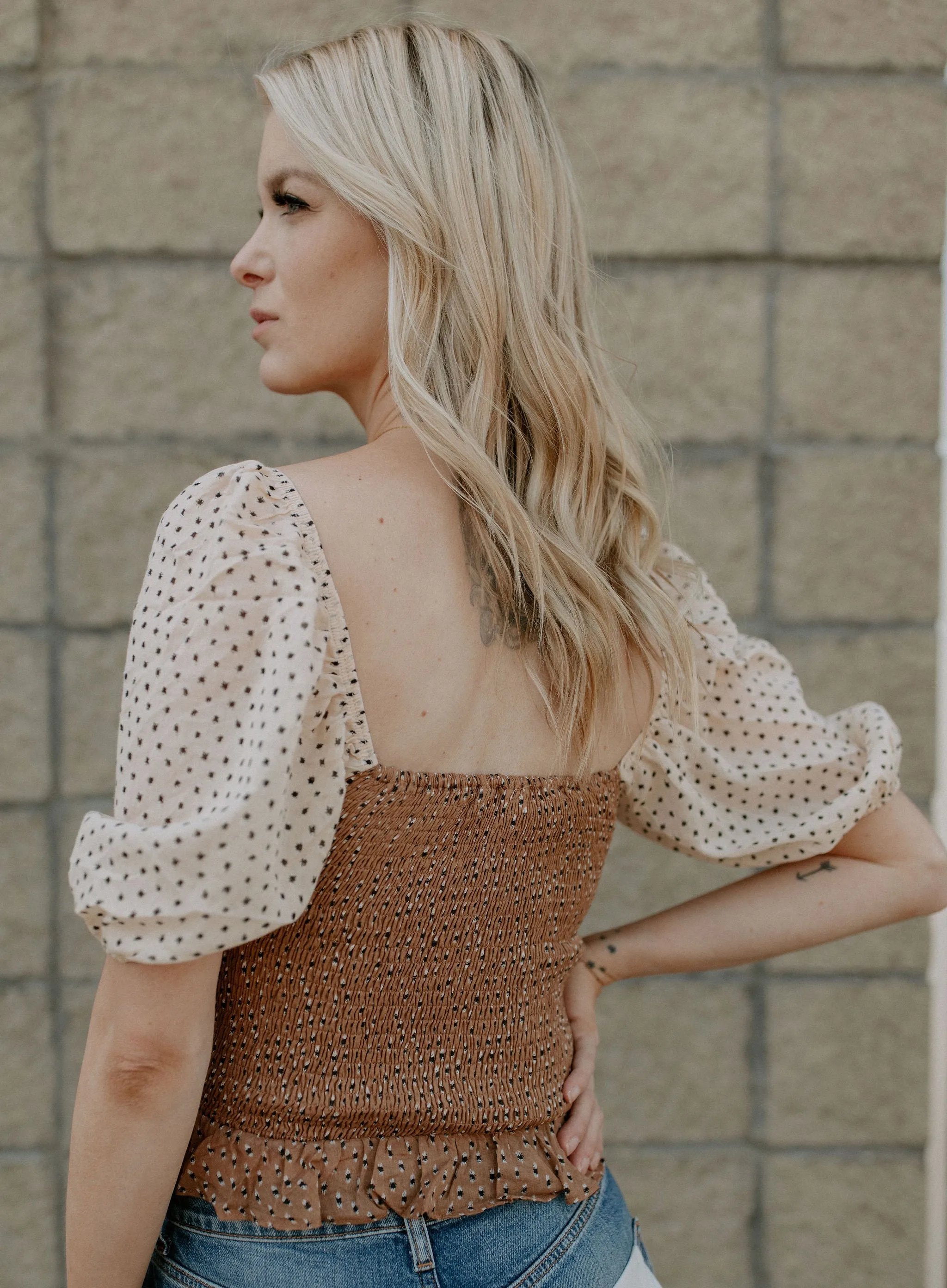 The Svea Top by Heartloom - Natural Multi