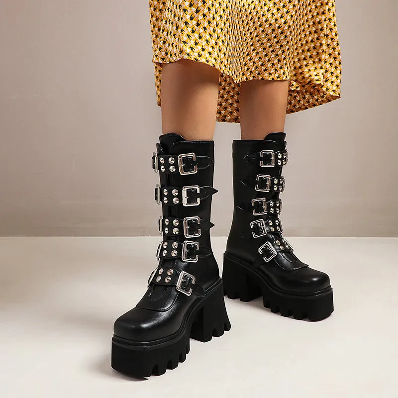 Thor Platform Punk Boots