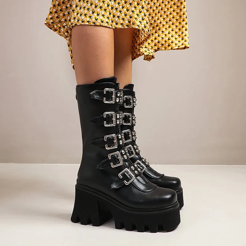 Thor Platform Punk Boots