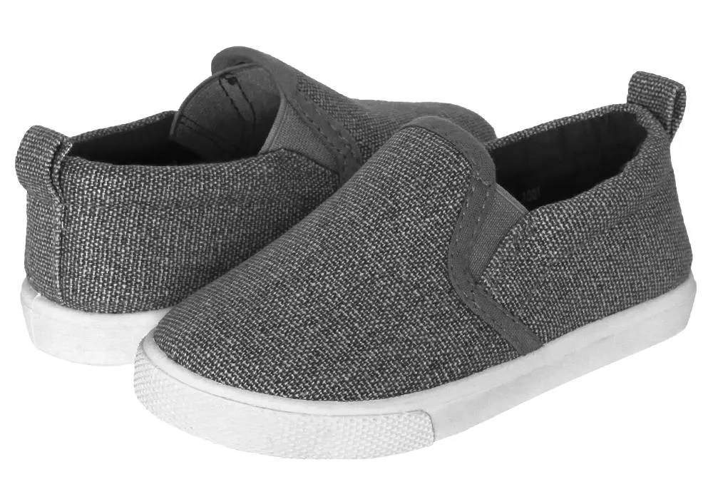 Toddler Boys Canvas Slip-On Sneaker