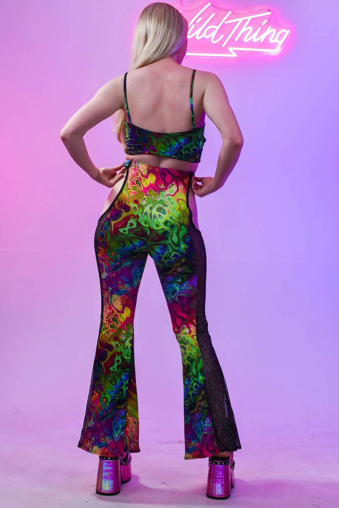 Trippy cut out Flares