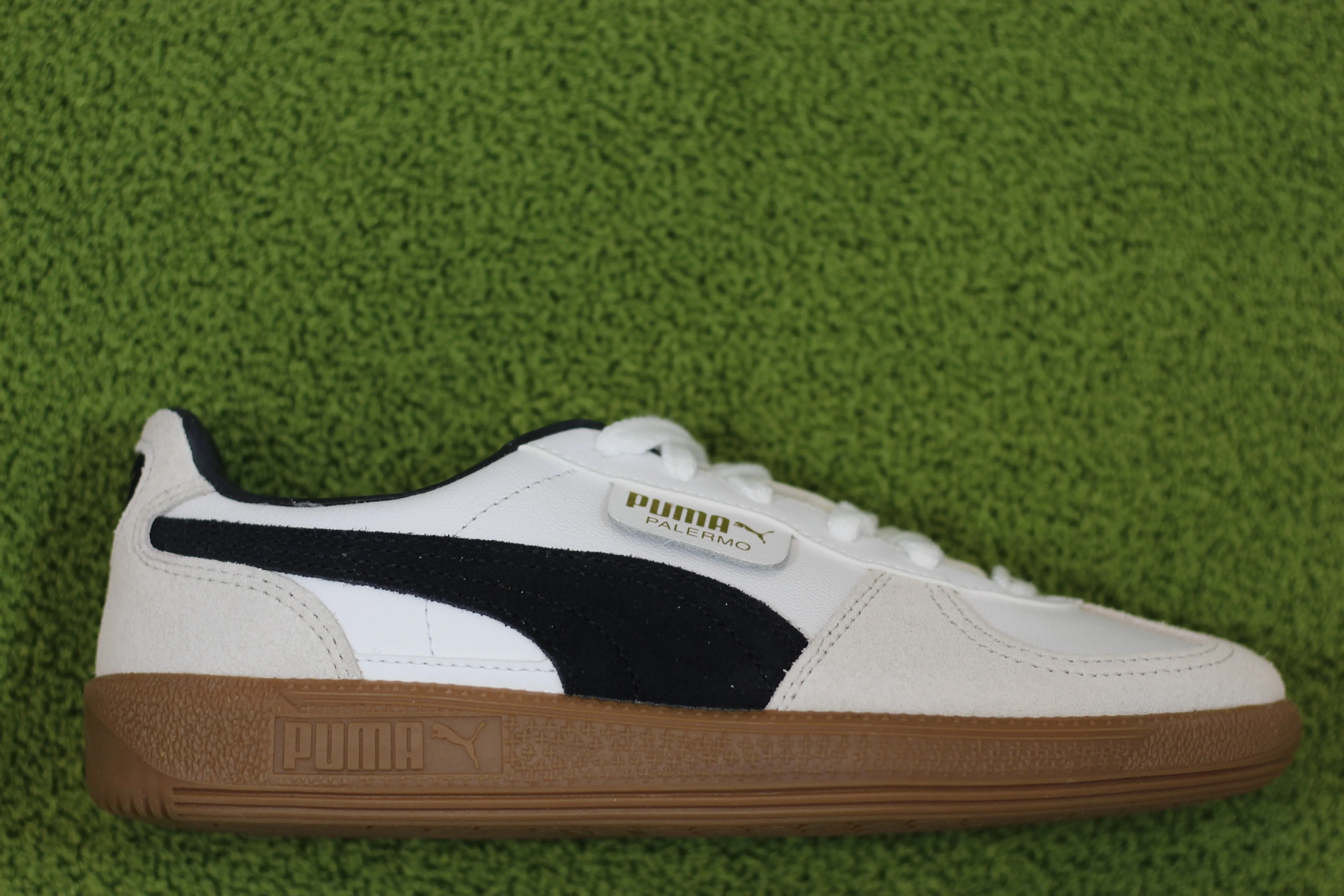 Unisex Palermo Sneaker - White/Black/Gum