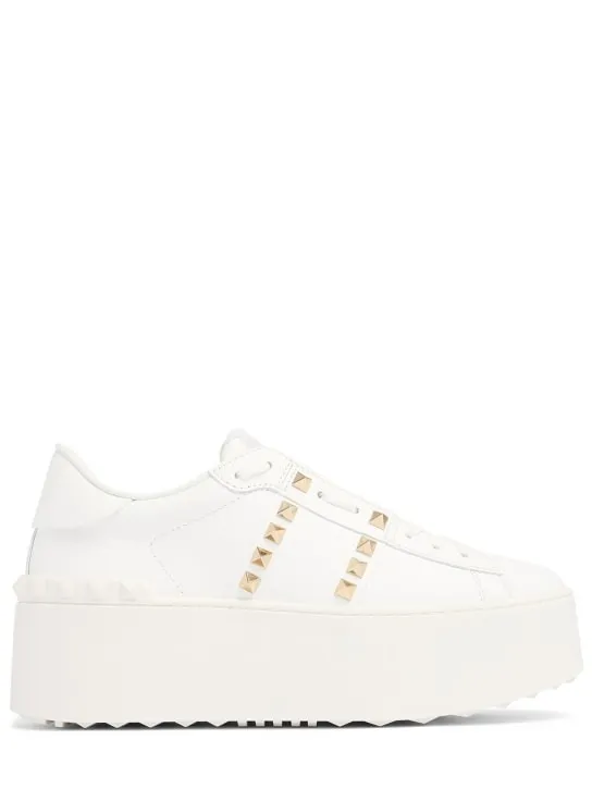 Valentino Garavani   Untitled leather sneakers 