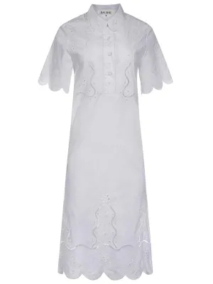 Venyx Dree B Dress White Astro Broderie