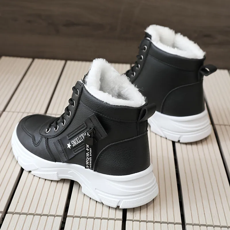 Winterready Womens High Top Sneakers Warm Comfy and Stylish