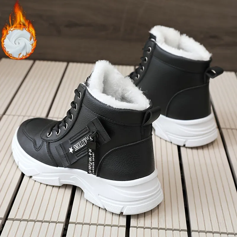 Winterready Womens High Top Sneakers Warm Comfy and Stylish