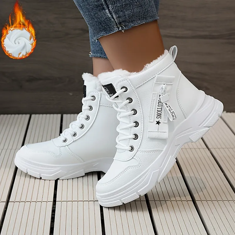 Winterready Womens High Top Sneakers Warm Comfy and Stylish