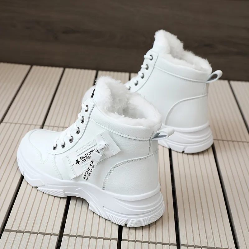 Winterready Womens High Top Sneakers Warm Comfy and Stylish