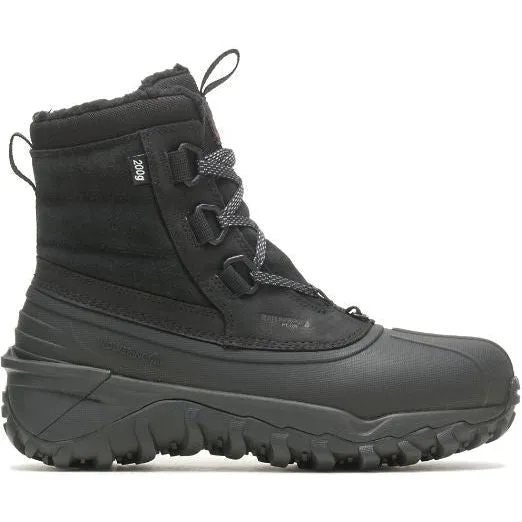 Wolverine Men's Glacier Surge 6" WP Insulated Outdoor Work Boot - Black - W880311