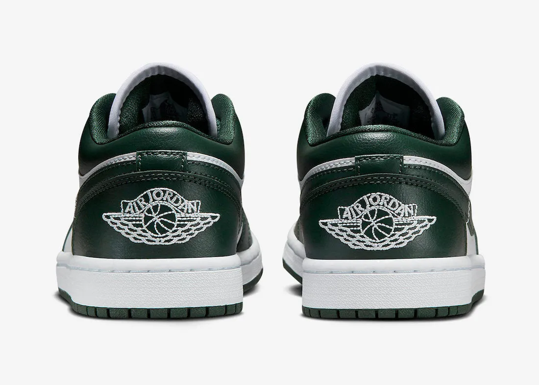 Women's Air Jordan 1 Low White Galactic Jade DC0774-113