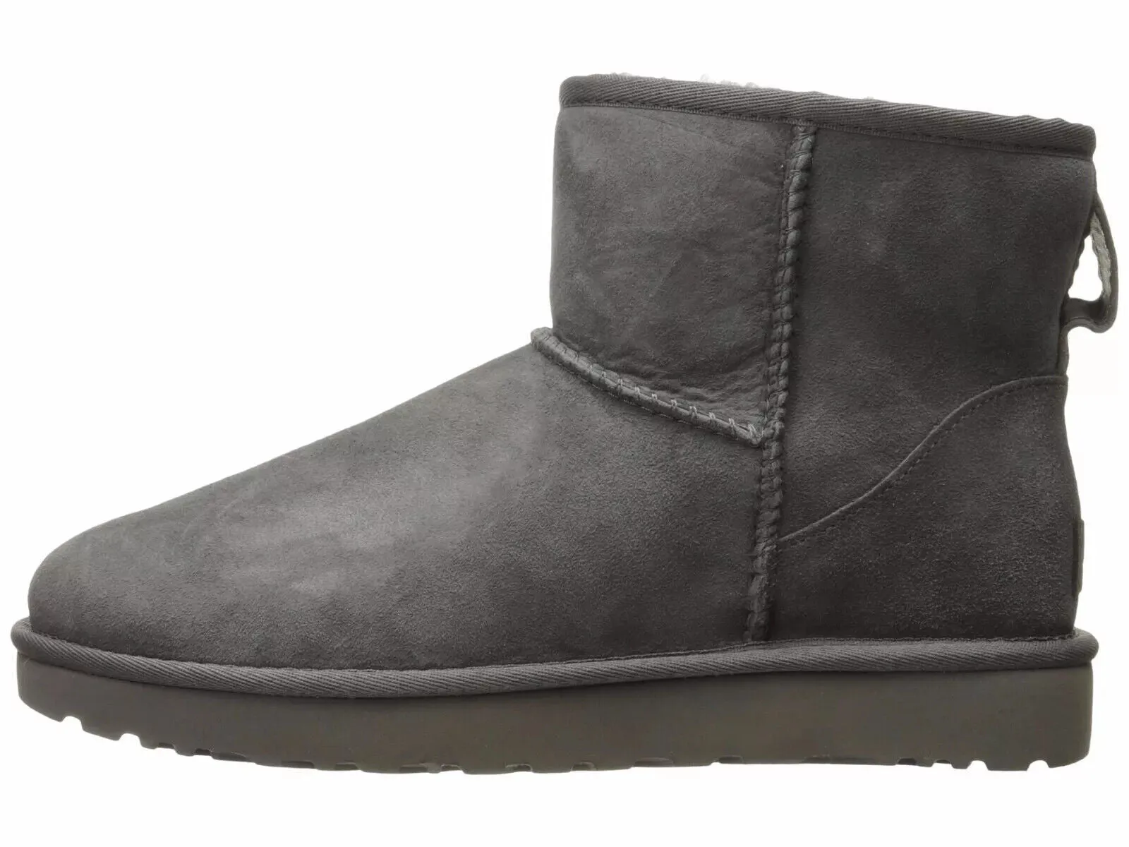 Women's Shoes UGG CLASSIC MINI II Slip On Sheepskin Ankle Boots 1016222 GREY